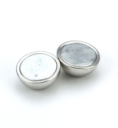 12358-5803 - Hobby Crafting Fun - Cord Clasp, Platinum - Magnétique  - Detail 1