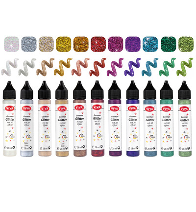 800314300 - ViVa Decor - German Glitter Set Funkelfreunde - German Glitter Sets - Detail 1