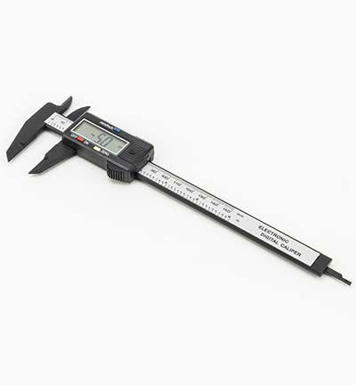 12384-8401 - Hobby Crafting Fun - Digital Caliper, Carbon Fiber - Schuifmaat - Detail 1