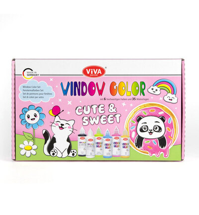 800314600 - ViVa Decor - Viva Window Color Set Cute & Sweet - Viva Window Color Kids Set - Detail 1 800314600 - ViVa Decor - Viva Window Color Set Cute & Sweet - Viva Window Color Kids Set - Detail 1