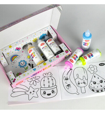 800314600 - ViVa Decor - Viva Window Color Set Cute & Sweet - Viva Window Color Kids Set - Detail 3 800314600 - ViVa Decor - Viva Window Color Set Cute & Sweet - Viva Window Color Kids Set - Detail 3