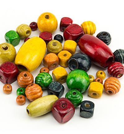 11608-2001 - Hobby Crafting Fun - Perles, couleurs/ formes assorties - Assorti - Detail 1