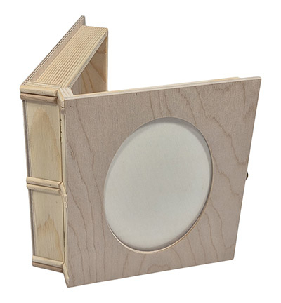 3056A / SL719 - Kippers - Boite livre en pin avec cadre photo, plexiglas - Coffrets - Detail 1