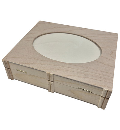 3056A / SL719 - Kippers - Boite livre en pin avec cadre photo, plexiglas - Coffrets - Detail 3