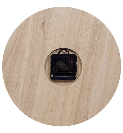 3002 / SL711 - Kippers - Horloge ronde hévéa avec aiguilles modernes, démontée - L'horloge - Detail 1