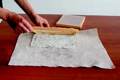 873-02 - Stafil - Paper mould and frame - Tamis à papier - Detail 8