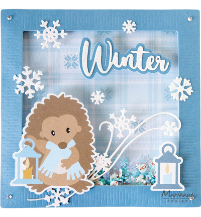 CR1712 - Marianne Design - Shaker frame square - Shaker frame - Detail 4