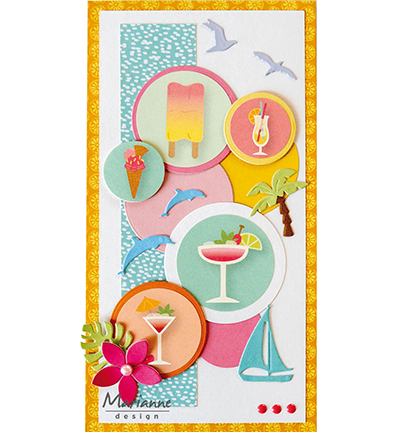 COL1552 - Marianne Design - Cocktails & mocktails by Marleen - Manger, boire - Detail 8