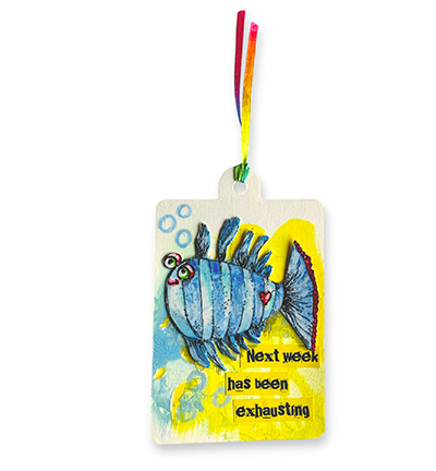 ABM-25-STAMP886 - Art by Marlene - Sea creatures Art By Marlene nr. 886 - La mer / plage - Detail 6