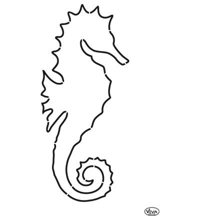 900279700 - ViVa Decor - Set-Hippocampe, mouette, poissons - Animaux - Detail 1