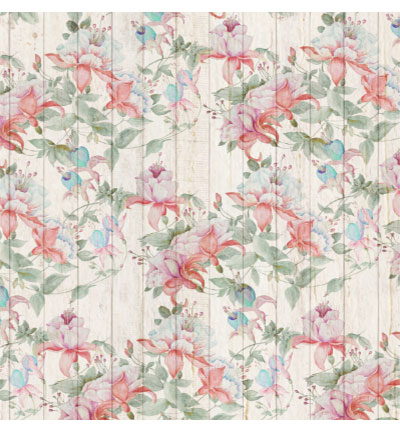 PP104 003 - FabScraps - Bella Rosa Paper Pad - Paper Pad - Detail 3