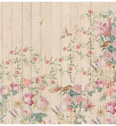 PP104 003 - FabScraps - Bella Rosa Paper Pad - Paper Pad - Detail 4