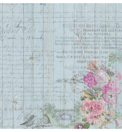 PP104 003 - FabScraps - Bella Rosa Paper Pad - Paper Pad - Detail 7