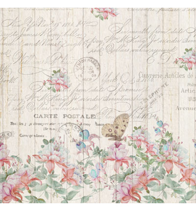 PP104 003 - FabScraps - Bella Rosa Paper Pad - Paper Pad - Detail 8