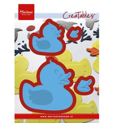 LR0333 - Marianne Design - Rubber Duck - Animaux - Detail 3