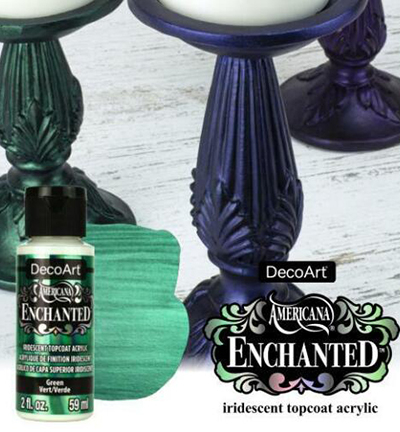 DE03-30 - DecoArt - Turquoise - Americana Enchanted - Detail 1