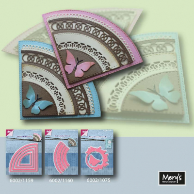 6002/1160 - Joy!Crafts - Découpe – Mery s Bords quart de cercle - Bords, coins - Detail 2