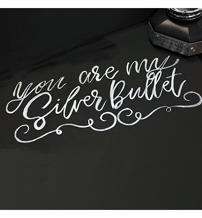 BA302-6 - Kuretake / ZIG - Silver Mica 60ml - Encre métallique - Detail 2 BA302-6 - Kuretake / ZIG - Silver Mica 60ml - Encre métallique - Detail 2