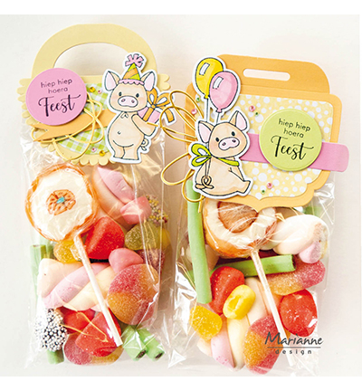 LR0042 - Marianne Design - Gift bags - Sacs - Detail 1