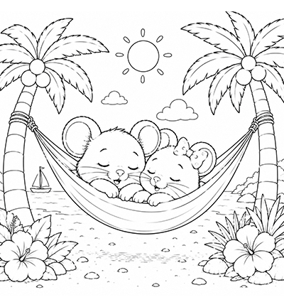JBC-KK-2601001 - Joep By Carla - Milo op Vakantie - 12 kleurplaten - Coloriage de Milo - Detail 10