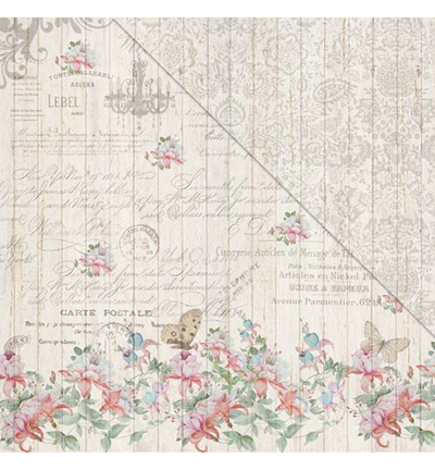 PP104 001 - FabScraps - Bella Rosa Paper Pad - Paper Pad - Detail 4