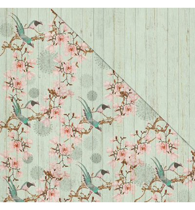 PP104 001 - FabScraps - Bella Rosa Paper Pad - Paper Pad - Detail 5