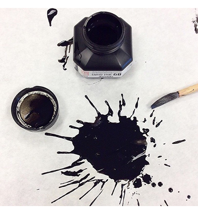CNCE103-6 - Kuretake / ZIG - Sumi Ink 60ml - Encre noir - Detail 6 CNCE103-6 - Kuretake / ZIG - Sumi Ink 60ml - Encre noir - Detail 6