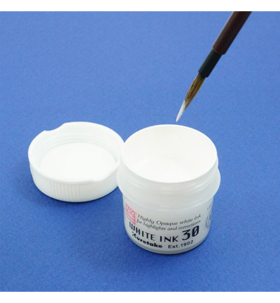 CNCE201-3EU - Kuretake / ZIG - White Ink 30g - Encre blanche - Detail 3 CNCE201-3EU - Kuretake / ZIG - White Ink 30g - Encre blanche - Detail 3