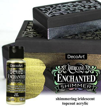 DES05-30 - DecoArt - Shimmer Violet - Americana Enchanted - Detail 2 DES05-30 - DecoArt - Shimmer Violet - Americana Enchanted - Detail 2