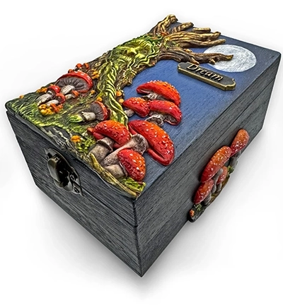 CE0155-CS - Cosmic Shimmer - Enchanted Tree - Cosmic Shimmer Silicone Mould - Detail 4