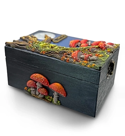 CE0156-CS - Cosmic Shimmer - Toadstool Trio - Cosmic Shimmer Silicone Mould - Detail 4