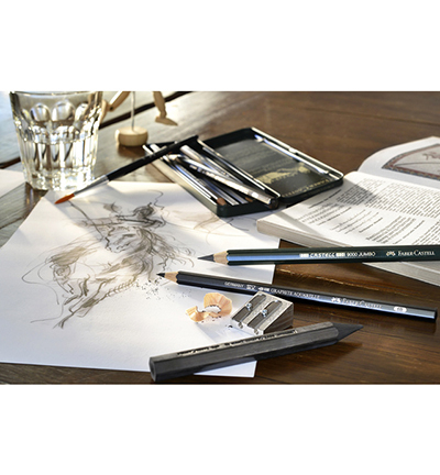 FC-112972 - Faber Castell - Set de crayons Pitt Graphite boite de 11 - Crayon papier - Detail 3 FC-112972 - Faber Castell - Set de crayons Pitt Graphite boite de 11 - Crayon papier - Detail 3
