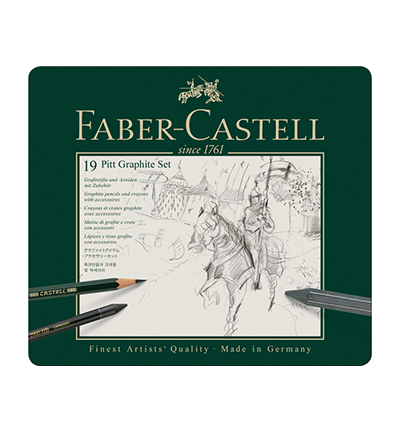 FC-112973 - Faber Castell - Set de crayons Pitt Graphite boite de 19 - Crayon papier - Detail 2
