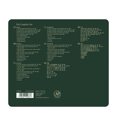 FC-112973 - Faber Castell - Set de crayons Pitt Graphite boite de 19 - Crayon papier - Detail 3