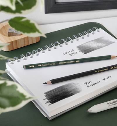 FC-115296 - Faber Castell - Set de crayons FC Pitt Graphite Mat - Crayon papier - Detail 2