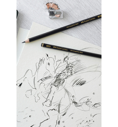 FC-115297 - Faber Castell - Set de crayons FC Pitt Graphite Mat - Crayon papier - Detail 4