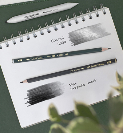 FC-115298 - Faber Castell - Set Crayon FC Pitt graphite Mat - Crayon papier - Detail 8