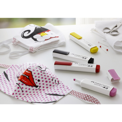 FC-159520 - Faber Castell - Marqueurs textile Faber-Castell - Feutre textiles - Detail 2