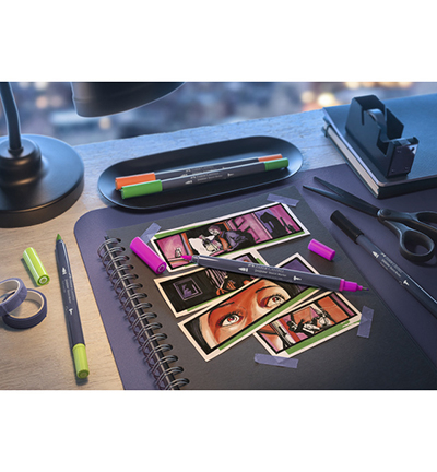 FC-164806 - Faber Castell - Feutre double pointe FC Goldfaber, design, à base d - Goldfaber Sketch markers sets - Detail 1