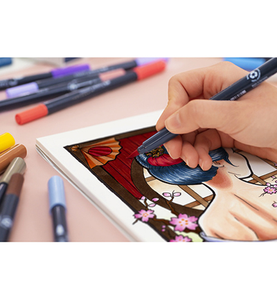 FC-164806 - Faber Castell - Feutre double pointe FC Goldfaber, design, à base d - Goldfaber Sketch markers sets - Detail 5