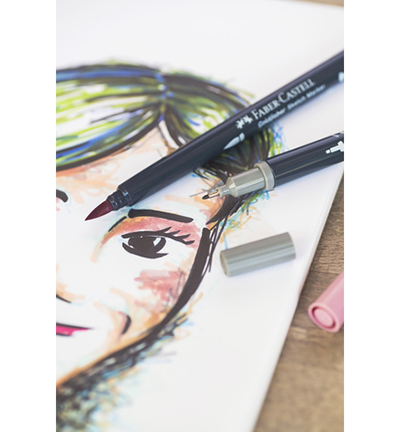 FC-164812 - Faber Castell - Feutres double pointe FC Goldfaber, Portrait, à base d - Goldfaber Sketch markers sets - Detail 4