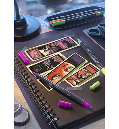 FC-164812 - Faber Castell - Feutres double pointe FC Goldfaber, Portrait, à base d - Goldfaber Sketch markers sets - Detail 6