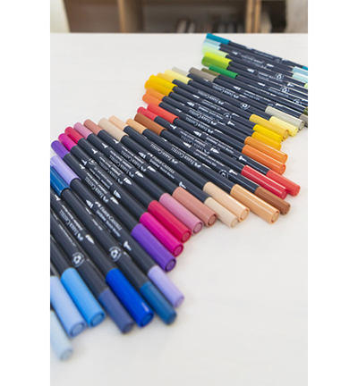 FC-164812 - Faber Castell - Feutres double pointe FC Goldfaber, Portrait, à base d - Goldfaber Sketch markers sets - Detail 8