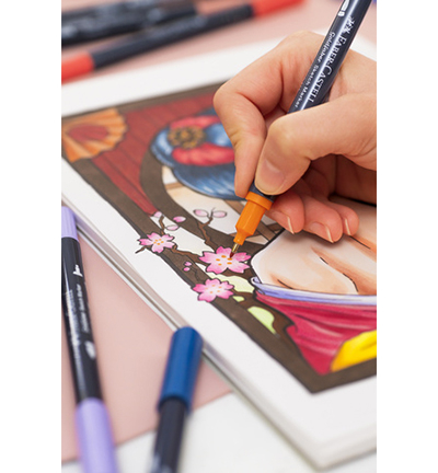 FC-164813 - Faber Castell - Sketch double pointe FC Goldfaber, automobile, à base d - Goldfaber Sketch markers sets - Detail 6