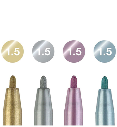 FC-167304 - Faber Castell - Pitt Artist Pen metallic - PITT artist Etuis - Detail 1