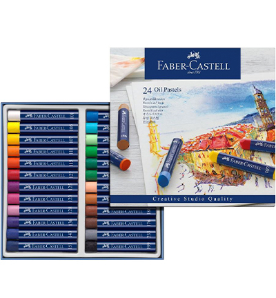 FC-127024 - Faber Castell - Creative Studio étui de 24 - pastel à huile - Detail 2 FC-127024 - Faber Castell - Creative Studio étui de 24 - pastel à huile - Detail 2