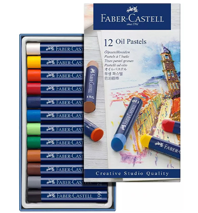 FC-127012 - Faber Castell - Creative Studio étui de 12. - pastel à huile - Detail 1