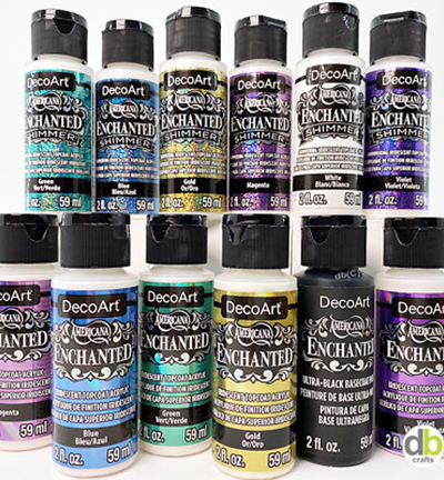 DES05-30 - DecoArt - Shimmer Violet - Americana Enchanted - Detail 4 DES05-30 - DecoArt - Shimmer Violet - Americana Enchanted - Detail 4
