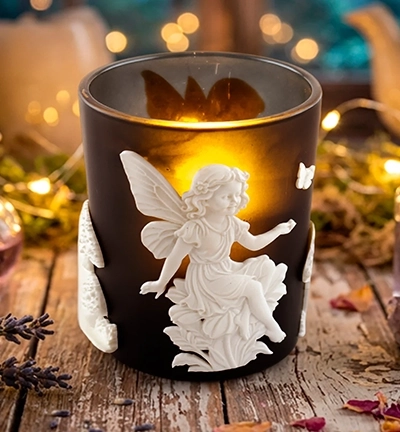 CF0073-CS - Cosmic Shimmer - Forest Fairy - Cosmic Shimmer Silicone Mould - Detail 5