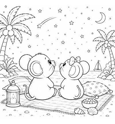 JBC-KK-2601001 - Joep By Carla - Milo op Vakantie - 12 kleurplaten - Coloriage de Milo - Detail 15